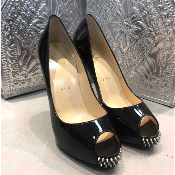 New💥Christian 💋‼️Louboutin -Very Prive 120mm Stilettos - Picture 12 of 16
